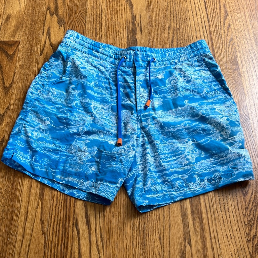 TORI RICHARD Waves Men’s Trunks Swimsuit Boardshort Mens 30 Unlined Pockets